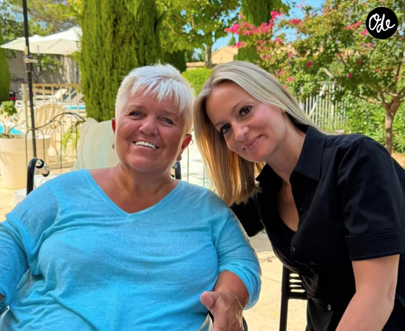 Mimie Mathy en interview pour "Sept à Huit" avec Audrey Crespo-Mara. Capture Instagram Sept à Huit - TF1