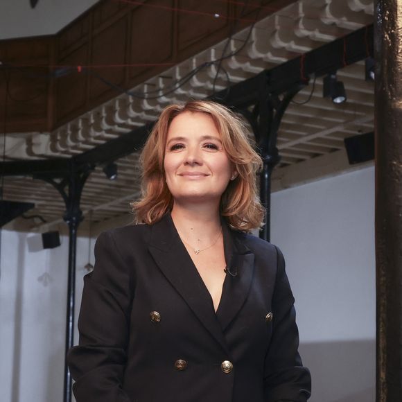 Exclusif - Pascale de La Tour du Pin pendant l’enregistrement d’Animaux Stars, présenté par B.Montiel et diffusé le 6 septembre 2025 sur Animaux TV, à Paris, France le 3 juillet 2025. © Jack Tribeca/Bestimage
