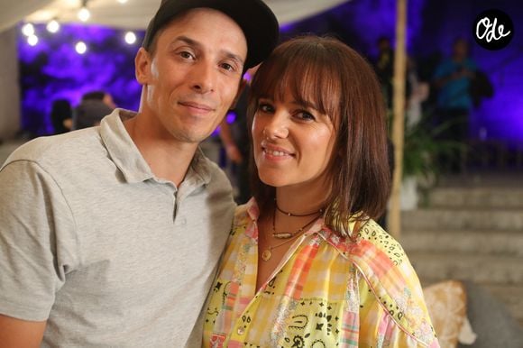 Exclusif - Grégoire Lyonnet et sa femme, la chanteuse Alizée - Jour 1 - Backstage - Enregistrement de l’émission "Embarquement immédiat" au théâtre de verdure du Casone à Ajaccio, diffusée le 4 novembre sur France 3. Le 10 octobre 2022. 

© Olivier Sanchez / Bestimage