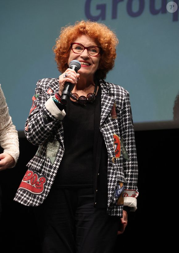 Exclusif - Andrea Ferreol lors de la 4eme édition du 'Festival Histoires de Femmes' au Theatre de Dreux le 19 Octobre 2024. © Denis Guignebourg/Bestimage