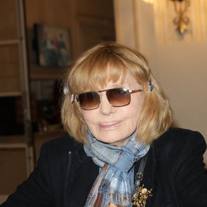 Exclusif -  Nadine Trintignant - 50ème de la pièce "Lyly" avec M. Bernier et F. Perrin au théâtre de Paris le 27 mars 2025. © Coadic Guirec/Bestimage