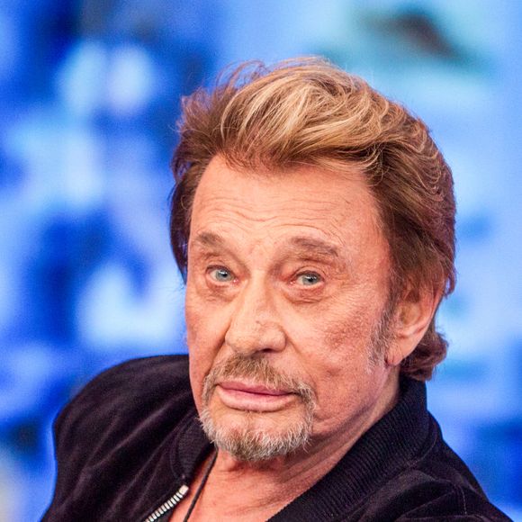Johnny Hallyday lors de la promotion belge de "Salaud On T'Aime" à Bruxelles © Photo by AV Press/ABACAPRESS.COM
