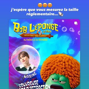 Story Instagram de Marine.