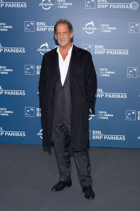 Vincent Lindon assiste au photocall du film "Le Choix De Joseph Cross" lors du 19ème Festival du Film de Rome, Italie, le 18 octobre 2024. © Alfonso Catalano/SGP/Bestimage