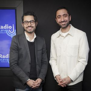 Exclusif - Steve Nadjar, Dr Jimmy Mohamed - Dr Jimmy Mohamed était l’invité de S.Nadjar sur Radio J à Paris, France, le 28 février 2023. © Jack Tribeca/Bestimage