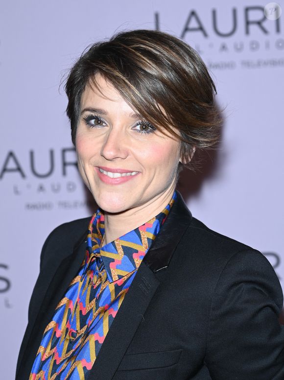 Mélanie Taravant - 28ème cérémonie des Lauriers de l'Audiovisuel au théâtre Marigny à Paris le 20 février 2023. © Coadic Guirec/Bestimage