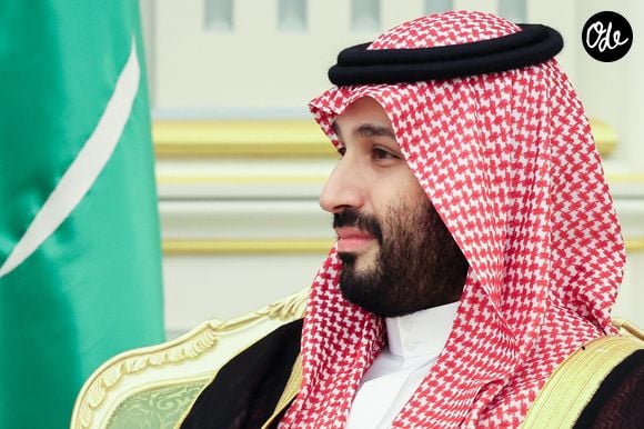 SAUDI ARABIA, RIYADH - DECEMBER 6, 2023: Saudi Arabia's Crown Prince and Prime Minister Mohammed bin Salman is seen during a meeting with Russia's President Vladimir Putin.  Sergei Savostyanov/TASS