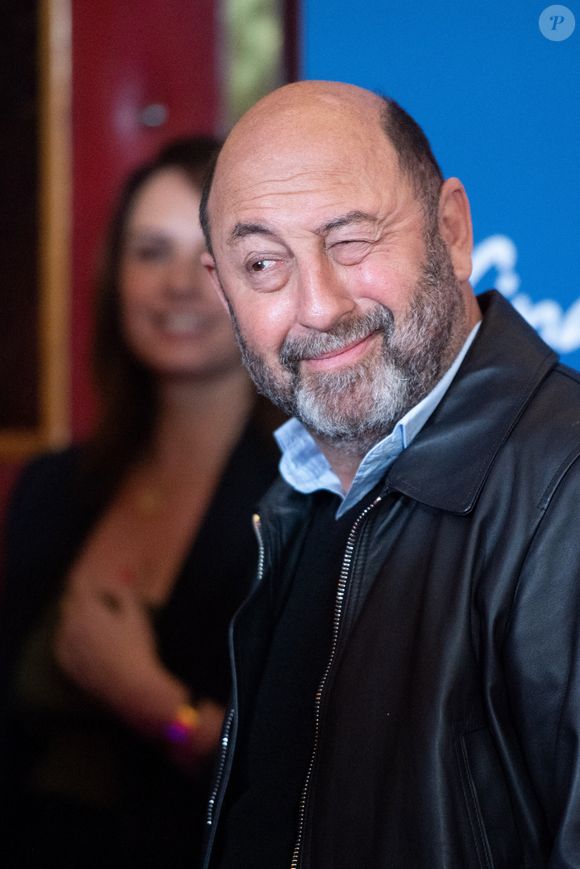 Julia Vignali et Kad Merad assistent à l'avant-première du film Finalement au cinéma Grand Rex à Paris, France, le 30 octobre 2024. Photo par Aurore Marechal/ABACAPRESS.COM