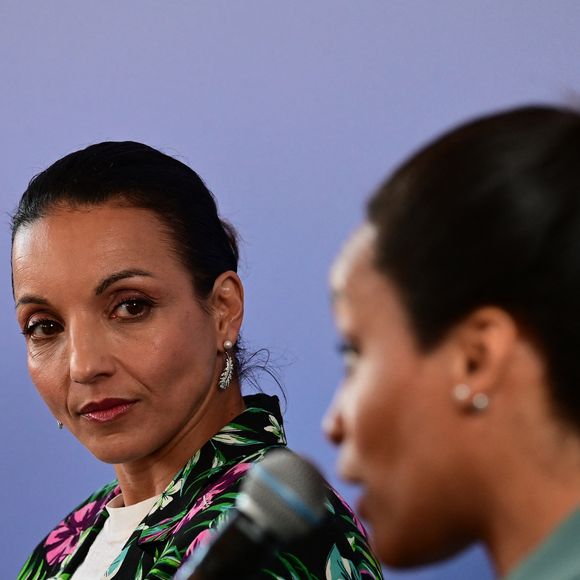 Une conférence sur le thème de la création de nouveaux horizons entre sport et divertissement avec Adil Rami, Sarah Ourahmoune, Allison Pineau et Inès Lagdiri-Nastasi au Loft Akili Mirari - Hôtel Five Seas à Cannes le mardi 19 mai 2026. © Romain Doucelin / Bestimage