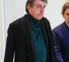 Antoine Alléno a été fauché par un chauffard sans permis et sous l'emprise de l'alcool en 2022 Le chef cuisinier Yannick Alléno à la sortie de la salle d'audience - Mort d'Antoine Alléno (fils du chef cuisinier Yannick Alléno) en 2022 © Christophe Clovis/Bestimage