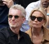 Sans surprise, d'innombrables stars ont fait le déplacement pour assister à son ultime match ! A l'instar de Denis Brogniart et sa femme Hortense qui se sont montrés particulièrement complices devant les photographes.
Denis Brogniart et sa femme Hortense Borgniart dans les tribunes lors des Internationaux de France de Tennis de Roland Garros 2025 à Paris, le 29 mai 2025.
© Moreau / Jacovides / Bestimage