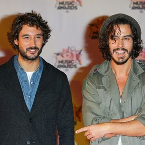 Jeremy Frérot et Flo Delavega assistent à la 17e cérémonie des NRJ Music Awards au Palais des Festivals, le 7 novembre 2015 à Cannes, en France. 

Photo de Shootpix/ABACAPRESS.COM