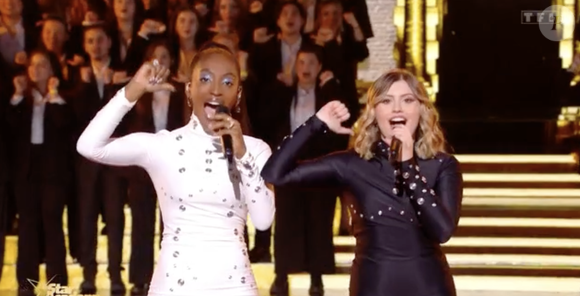 Ce dernier a été jugé "irrespectueux".

Finale de la "Star Academy" entre Marine et Ebony, TF1