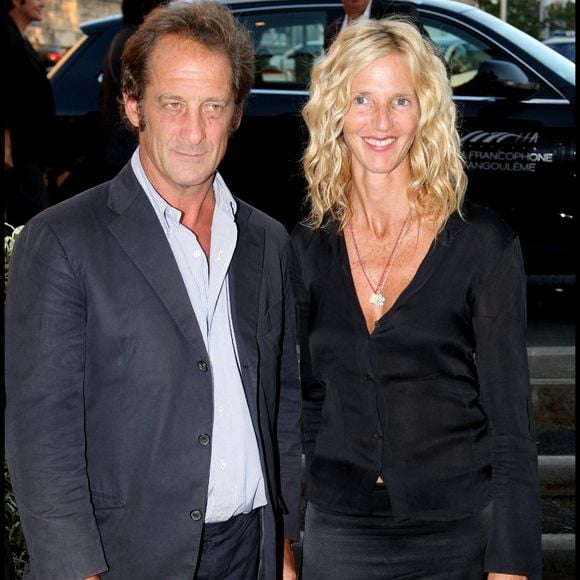 Vincent Lindon et Sandrine Kiberlain au Festival du film francophone d'Angoulême.