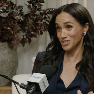 Meghan Markle, duchesse de Sussex, répond aux questions d'Emma Grede dans son émission "Aspire with Emma Grede", le 17 juin 2025 @JLPPA / Bestimage