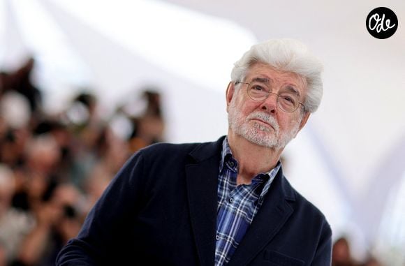Photocall de la Palme d'or d'honneur pour George Lucas lors du 77ème Festival International du Film de Cannes, au Palais des Festivals à Cannes, FRance, le 24 mai 2024. © Jacovides-Moreau/Bestimage