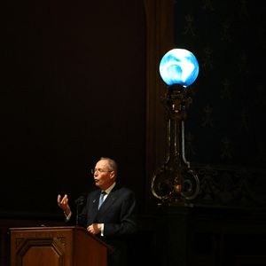 Le prince Albert II de Monaco était au Musée Océanographique de Monaco pour découvrir 3 nouvelles réalisations sur le parcours de visite du Musée, remercier les donateurs et mécénes et assister à la signature du renouvellement du partenariat avec la CFM Indosuez Wealth Management, le 24 octobre 2025.

© Claudia Albuquerque / Bestimage