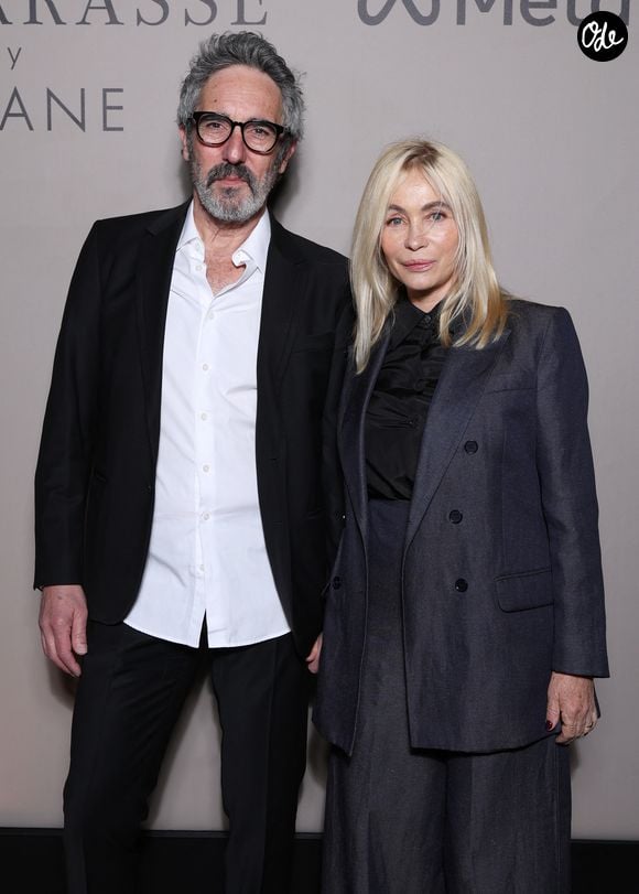 Exclusif - Emmanuelle Béart et Frederic Chaudier lors de la soirée anniversaire des 25 ans de la Terrasse de Albane pendant le 79ème Festival International du Film de Cannes, France, le 15 mai 2026. © Denis Guignebourg/Bestimage
