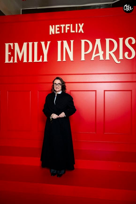 Anne-Sophie Pic lors de la première de la série “Emily in Paris” saison 5 au Grand Rex à Paris le 15 décembre 2025. © Pierre Perusseau / Bestimage