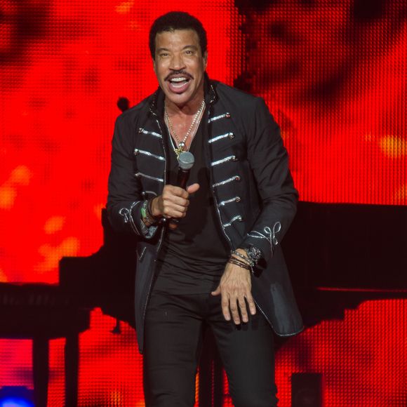 Lionel Richie en concert au Zenith de Paris le 29 mars 2015.@LIONEL URMAN  / BESTIMAGE
