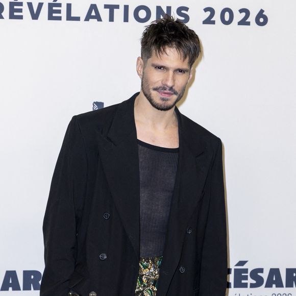 François Civil - Photocall du dîner des Révélations César 2026 à l'Elysée Montmartre à Paris, France, le 19 janvier 2026. © Olivier Borde / Bestimage