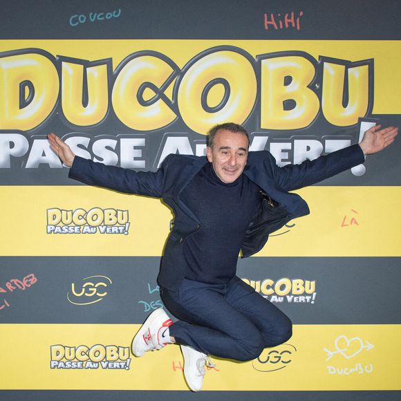 Elie Semoun lors de la première de Ducobu Passe Au Vert à l'UGC Normandie à Paris, France, le 24 mars 2024. Photo par Aurore Marechal/ABACAPRESS.COM