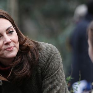 Kate Catherine Middleton, duchesse de Cambridge, s'est rendue au King Henry's Walk Garden dans le district d'Islington à Londres. Le 15 janvier 2019. EXPRESS SYNDICATION / BESTIMAGE