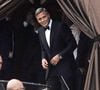 George Clooney a en effet voulu sceller son destin à celui d'Amal Alamuddin dans ce pays qui a assisté à leur première rencontre...

George Clooney accueille ses invités à Venise, le 27 septembre 2014. Crédit Bestimage