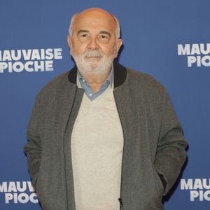 Gérard Jugnot - Avant-première du film "Mauvaise pioche" au Publicis Cinémas à Paris le 23 mars 2026. © Coadic Guirec/Bestimage