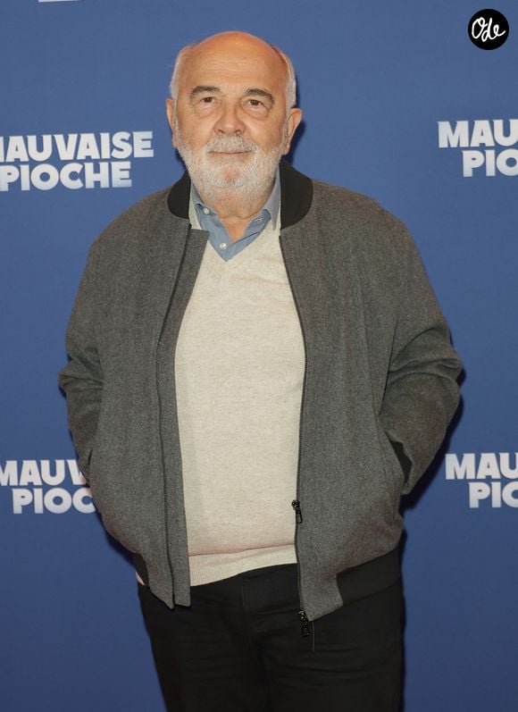 Gérard Jugnot - Avant-première du film "Mauvaise pioche" au Publicis Cinémas à Paris le 23 mars 2026. © Coadic Guirec/Bestimage