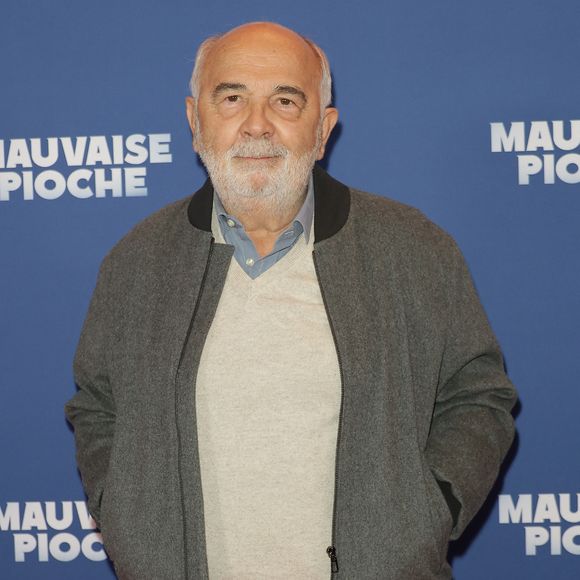 Gérard Jugnot - Avant-première du film "Mauvaise pioche" au Publicis Cinémas à Paris le 23 mars 2026. © Coadic Guirec/Bestimage