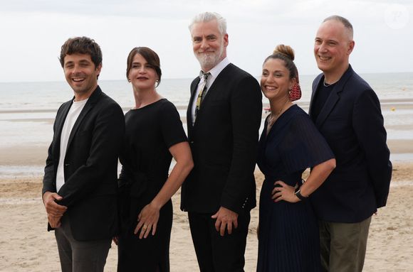 Anne Émond et Sylvain Corbeil et guests - 39ème édition du festival du film romantique de Cabourg le 14 juin 2025. © Coadic Guirec / Bestimage