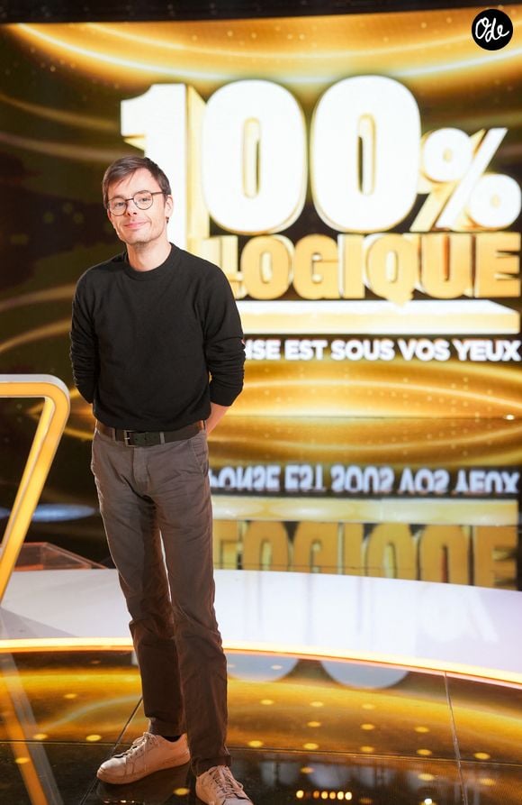 Émilien (Les 12 Coups de midi) lors de l'enregistrement de l'émission "100% Logique", présentée par Cyril Féraud et diffusée le 24 octobre sur France 2, à Paris, France, le 23 février 2026. © Anne-Sophie Guebey/Bestimage