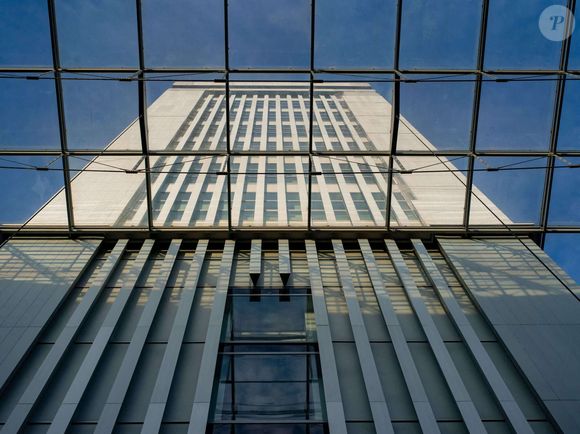 Maison de la Radio et de la Musique. Radio France. Service public. Paris, France, on January 14, 2025. Photo by Mario Fourmy/ABACAPRESS.COM