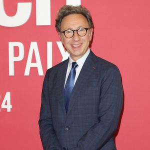 Stéphane Bern au photocall du "concerto pour la paix" de Omar Harfouch au Théâtre des Champs-Elysées à Paris le 18 septembre 2024. © Coadic Guirec / Bestimage