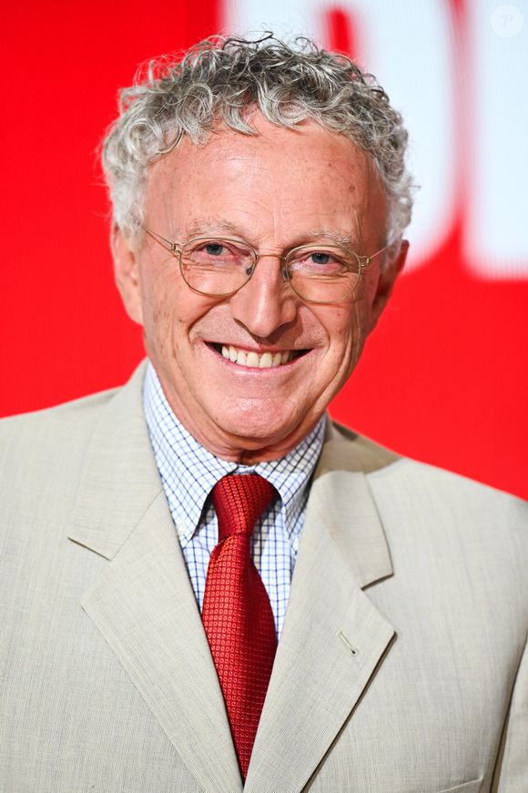 Exclusif - Nelson Monfort - Enregistrement de l'émission "Vivement Dimanche" au Studio Gabriel à Paris, présentée par M.Drucker et diffusée le 5 octobre sur France 3 © Guillaume Gaffiot / Bestimage