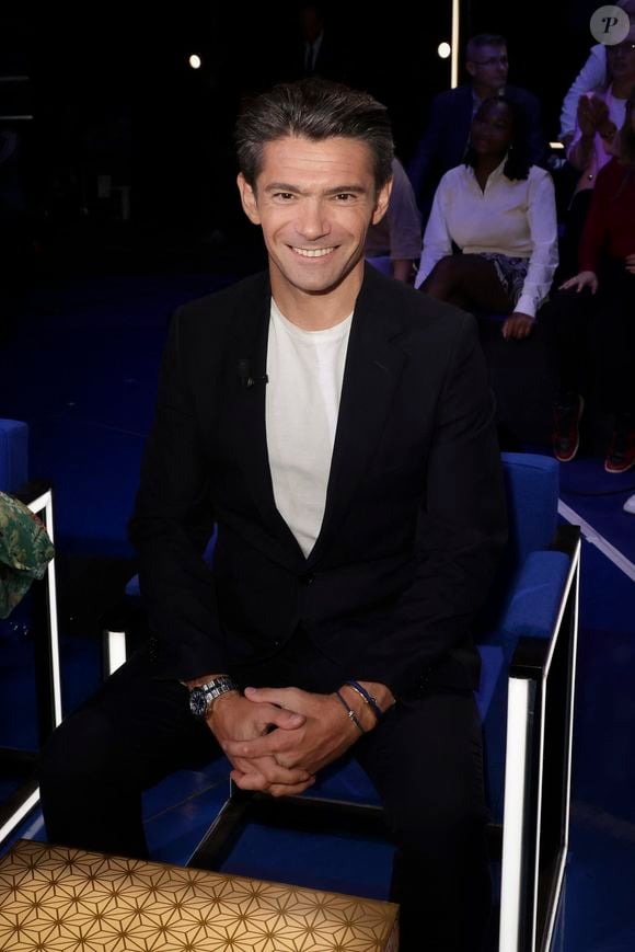 Exclusif - Gautier Capuçon lors de l'enregistrement de l'émission "La Boîte à secrets", présentée par F.Bollaert et diffusée le 10 octobre 2025 sur France 3, dans les studios du Lendit à Saint-Denis, Seine Saint-Denis, France, le 22 septembre 2025. © Jack Tribeca/Bestimage