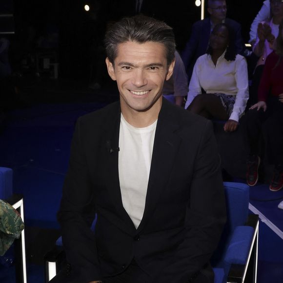 Exclusif - Gautier Capuçon lors de l'enregistrement de l'émission "La Boîte à secrets", présentée par F.Bollaert et diffusée le 10 octobre 2025 sur France 3, dans les studios du Lendit à Saint-Denis, Seine Saint-Denis, France, le 22 septembre 2025. © Jack Tribeca/Bestimage