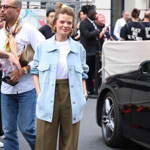 Les deux tourtereaux étaient ce dimanche 6 juillet 2025 au défilé de la maison Celine, le premier dirigé par Michael Rider.

Mélanie Thierry au défilé AMI "Collection Homme Prêt-à-Porter Printemps/Eté 2026" lors de la Fashion Week de Paris, le 25 juin 2025

© Denis Guignebourg / Bestimage