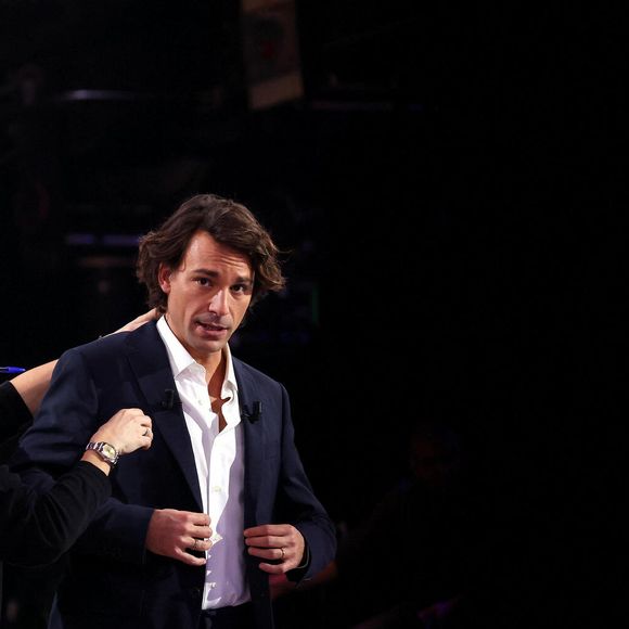 Exclusif - Bertrand Chameroy dans les backstage de sa nouvelle émission "Bertrand n'a pas sommeil", diffusée à partir du 5 janvier sur France 2
© Dominique Jacovides / Bestimage
