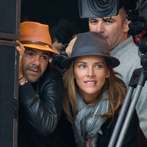 Exclusif - Jamel Debbouze et Melissa Theuriau a la fete de l'Humanite a La Courneuve le 15 septembre 2013. ©Lionel Urman / Bestimage