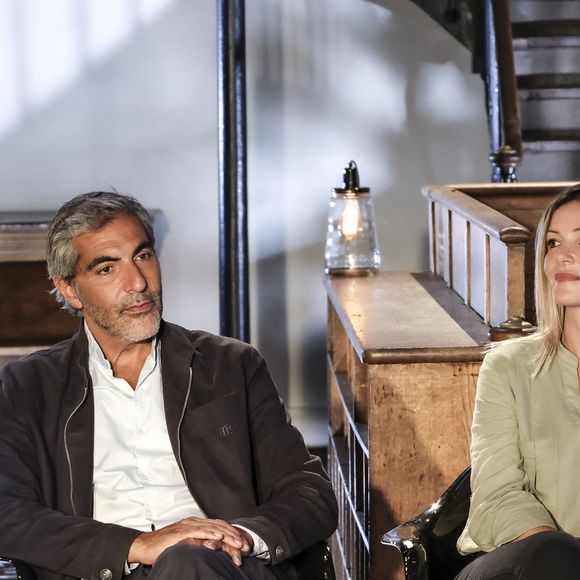 Exclusif - Ary Abittan pendant l’enregistrement d’Animaux Stars, présenté par B.Montiel et diffusé le 4 octobre 2025 sur Animaux TV, à Paris, France le 3 juillet 2025. © Jack Tribeca/Bestimage