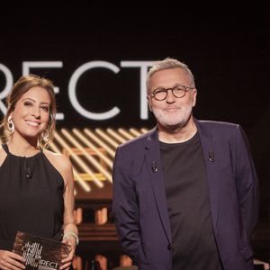 Exclusif - Léa Salamé, Laurent Ruquier lors de la dernière émission de L.Ruquier pour "On Est En Direct (OEED)", présentée par L.Ruquier et L.Salamé, et diffusée en direct sur France 2, à Paris, France, le 4 juin 2022. © Jack Tribeca/Bestimage