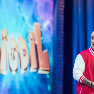 Vincent Lagaf' présente Le Bigdil sur RMC Story à Saint-Denis, France. Le 05 décembre 2024. Photo par Alexis Jumeau/ABACAPRESS.COM