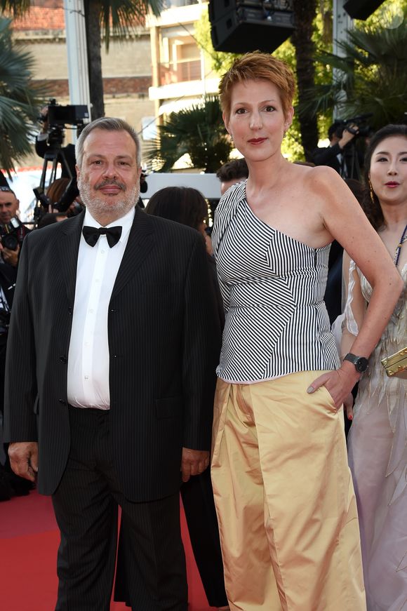Natacha Polony et son mari Périco Légasse - Montée des marches du film « L'Homme qui tua Don Quichotte » lors de la cérémonie de clôture du 71ème Festival International du Film de Cannes. Le 19 mai 2018 
© Giancarlo Gorassini / Bestimage