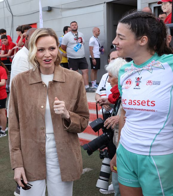 La princesse Charlène à Beausoleil, 1er mai 2026. Photo par JC VINAJ/ABACAPRESS.COM
