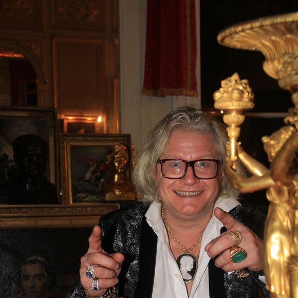 Pierre-Jean Chalençon lors de la soirée du nouvel an orthodoxe au Palais Vivienne à Paris le 15 janvier 2023. © Philippe Baldini / Bestimage