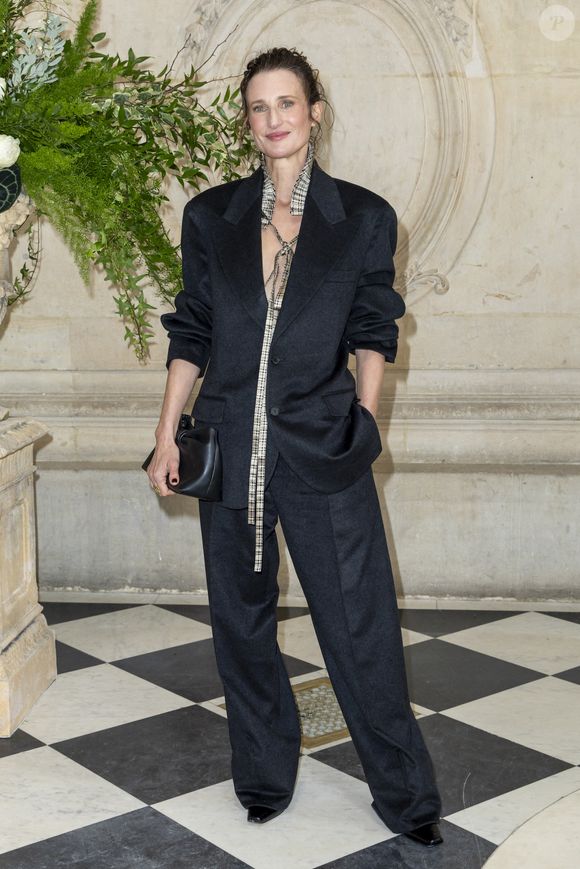 Camille Cottin - Photocall du défilé Dior "Collection Haute Couture Printemps/Eté 2026" lors de la Fashion Week de Paris (PFW), au musée Rodin, à Paris, France, le 26 janvier 2026. © Olivier Borde/Bestimage