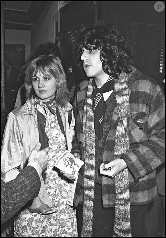 Julien Clerc et Miou-Miou en 1976 à Paris. ©Bestimage