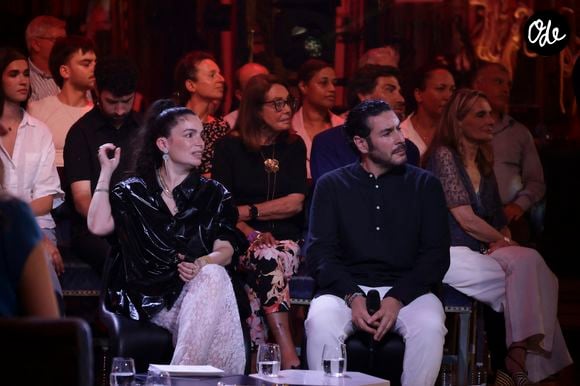 Exclusif - Yaël Naim, Gregory Cohen lors de l'enregistrement de l'émission "Le Grand Echiquier - Méditerrannée" présentée par A.Manoukian et C.Chazal et diffusée le 2 juillet 2026 sur France 2, à Versailles, France, le 1er juillet 2025. © Jack Tribeca/Bestimage